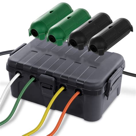 weatherproof electrical box plug|waterproof box for electrical plugs.